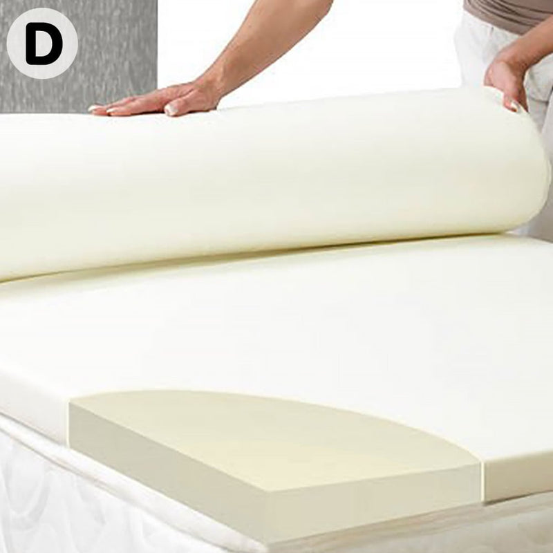 Laura Hill High Density Mattress Foam Topper 5cm - Double Payday Deals