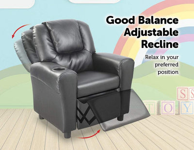 Leather Kids Recliner Payday Deals