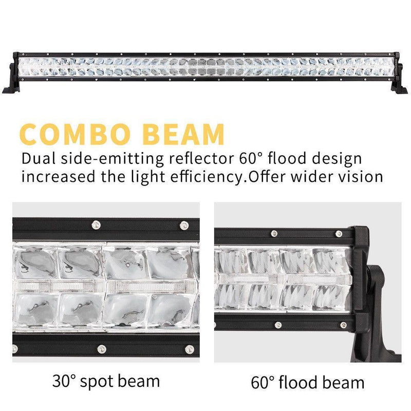 42inch LED Light Bar CREE Spot Flood Combo Truck Offroad Driving 4x4WD 42" Payday Deals