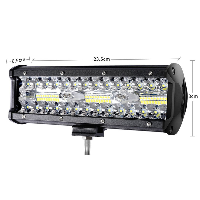 LED Light Bar Work Flood Spot Beam Lamp Offroad Caravan Camping Strip Lights180W Payday Deals