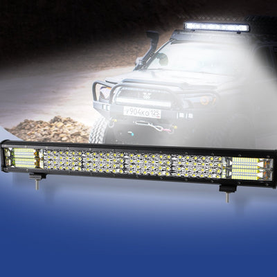 LED Light Bar Work Flood Spot Beam Lamp Offroad Caravan Camping Strip Lights360W Payday Deals