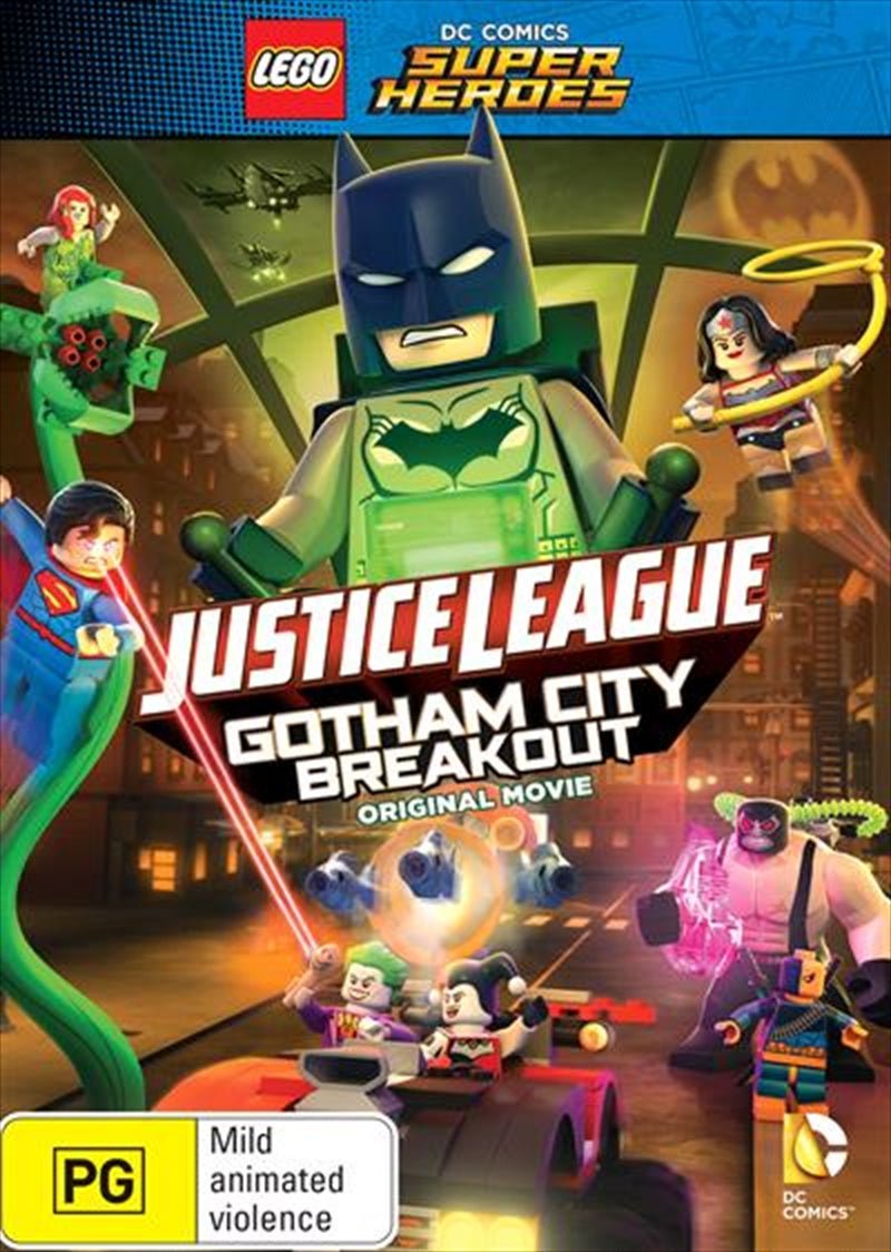 LEGO - Justice League - Gotham City Breakout DVD Payday Deals