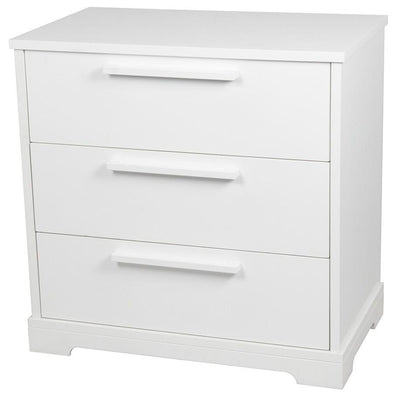 Letto 3 Drawer Chest - White