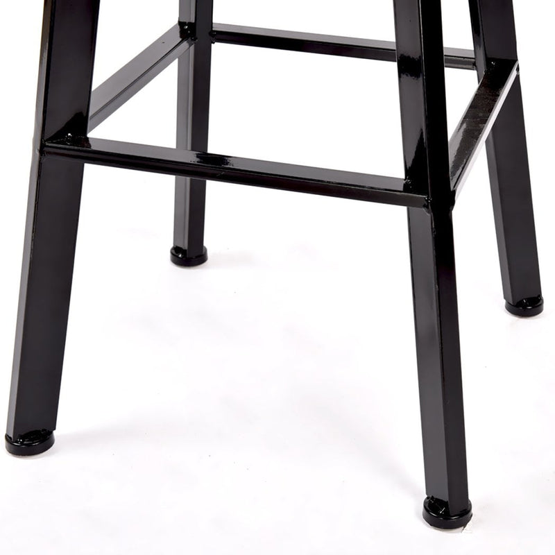 Levede 3pc Industrial Pub Table Bar Stools Wood Chair Set Home Kitchen Furniture Payday Deals