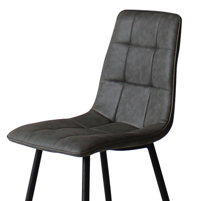 Levede 4x Dining Chairs Kitchen Table Chair Lounge Room Padded Seat PU Leather Payday Deals