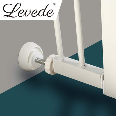 Levede Baby Safety Gate Wall Bumper Kids Pet Security Stair Door Barrier Payday Deals