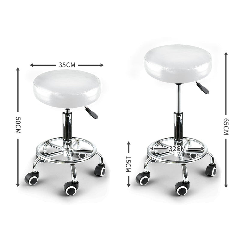 Levede Bar Stools Swivel Salon Hairdressing Stool Barber Chairs Equipment Beauty Payday Deals