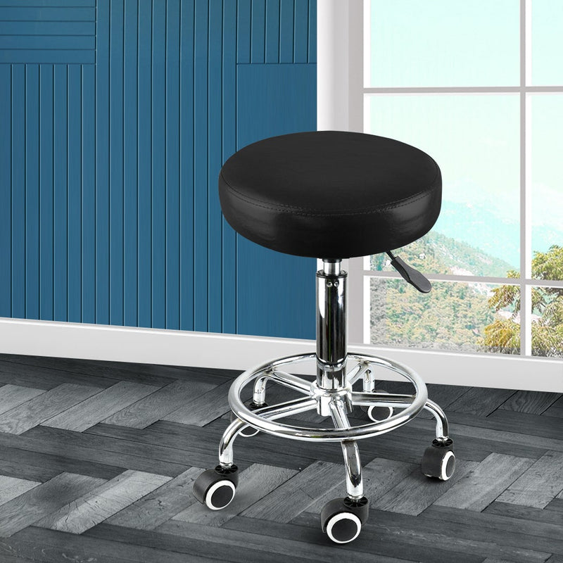 Levede Bar Stools Swivel Salon Office Chair Hairdressing Stool Barber Chairs Payday Deals