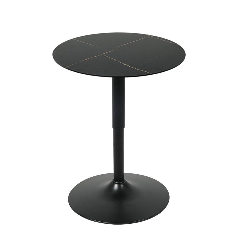 Levede Bar Table Swivel Gas Lift Counter Dining Furniture Cafe Outdoor Black Payday Deals