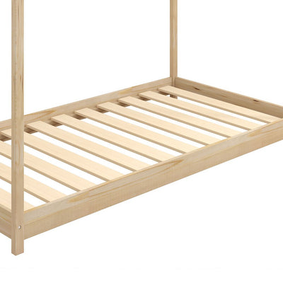 Levede Bed Frame Single Wooden Timber House Frame Wood Mattress Base Platform Payday Deals