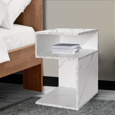 Levede Bedside Tables Drawers Side Table Wood Nightstand Storage Cabinet Bedroom Payday Deals