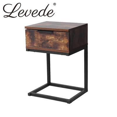 Levede Bedside Tables Drawers Side Table Wood Nightstand Storage Cabinet Unit Payday Deals