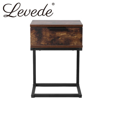 Levede Bedside Tables Drawers Side Table Wood Nightstand Storage Cabinet Unit Payday Deals