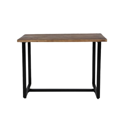 Levede Dining Table Industrial Wooden Metal Kitchen Tables Cafe Restaurant 110cm Payday Deals