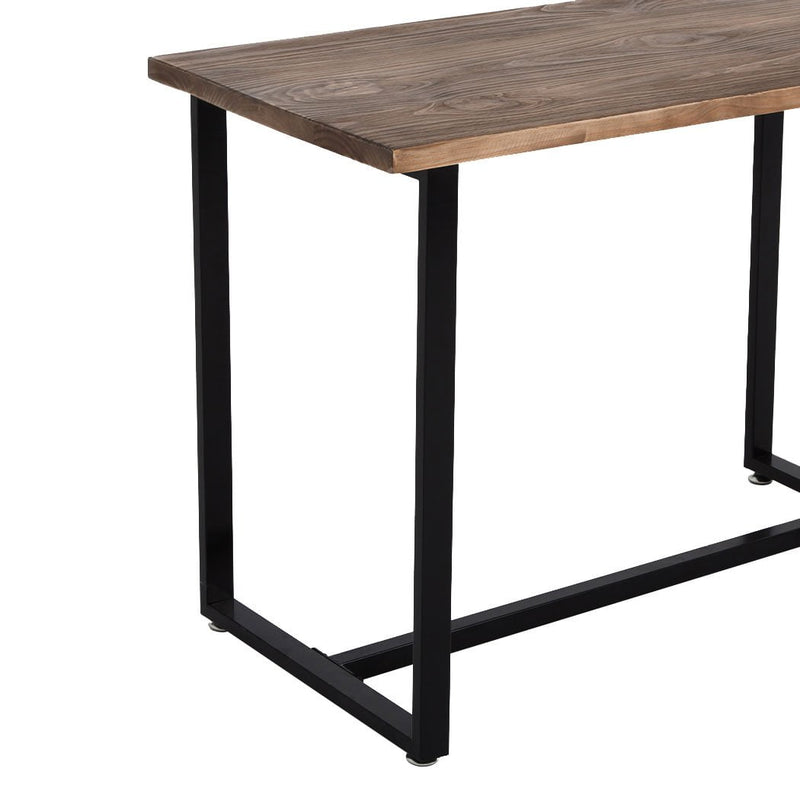 Levede Dining Table Industrial Wooden Metal Kitchen Tables Cafe Restaurant 110cm Payday Deals