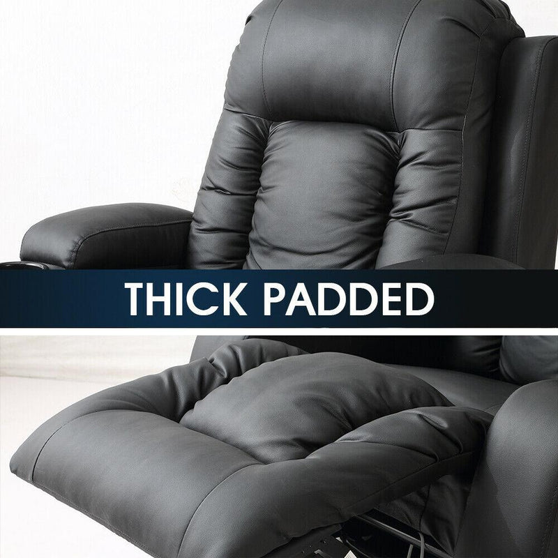 Levede Electric Massage Chair Zero Gravity Chairs Recliner Full Body Back Neck Payday Deals