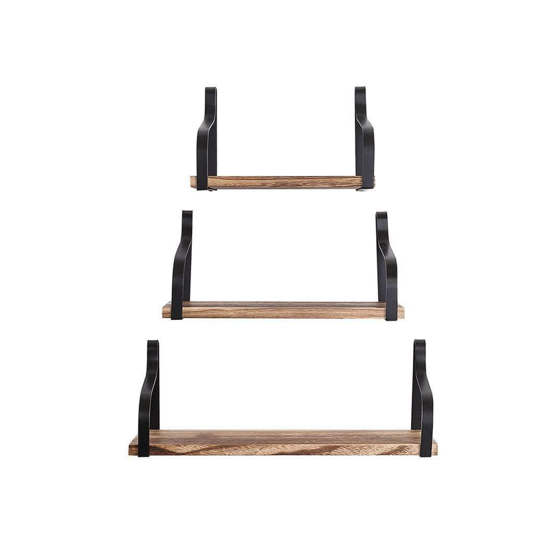 Levede Floating Shelf Brackets Display Shelves Bookshelf Wall Mount Rack Storage Payday Deals