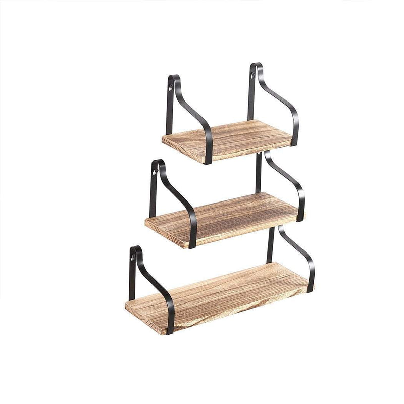 Levede Floating Shelf Brackets Display Shelves Bookshelf Wall Mount Rack Storage Payday Deals