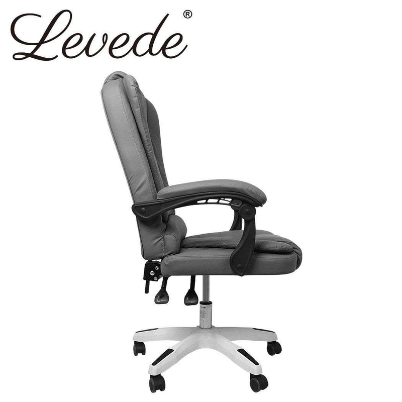 Levede Gaming Chair Office Computer Seat Racing PU Leather Executive Recliner Payday Deals