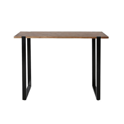 Levede High Bar Table Industrial Pub Table Solid Wood Kitchen Cafe Office Desk Payday Deals