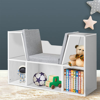 Levede Kids Bookcase Toys Box Shelf Storage Cabinet Container Children Organiser Payday Deals