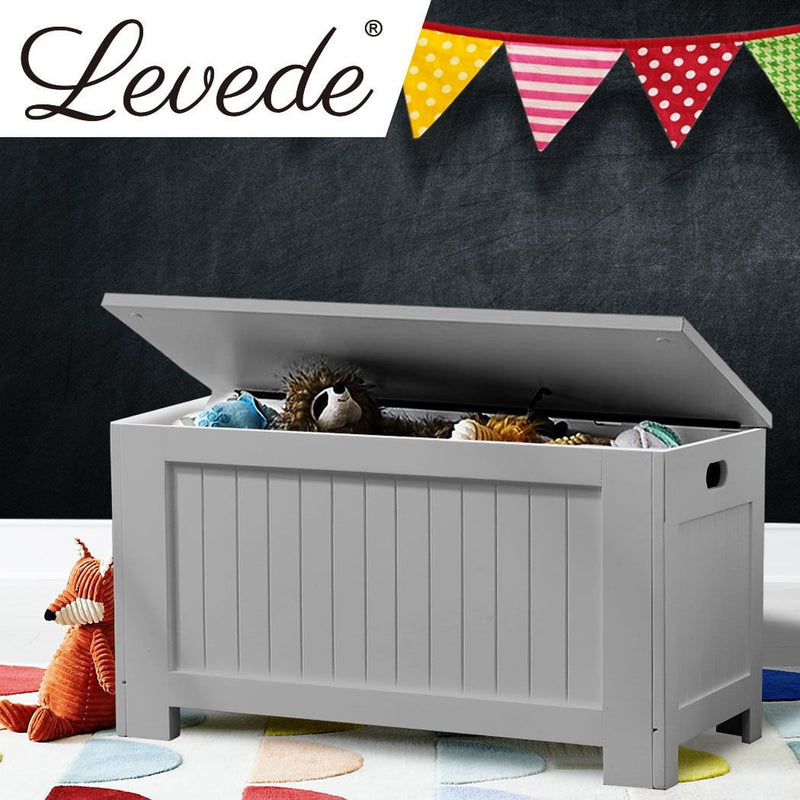 Levede Kids Toy Box Chest Storage Cabinet Container Clothes Organiser Children Payday Deals