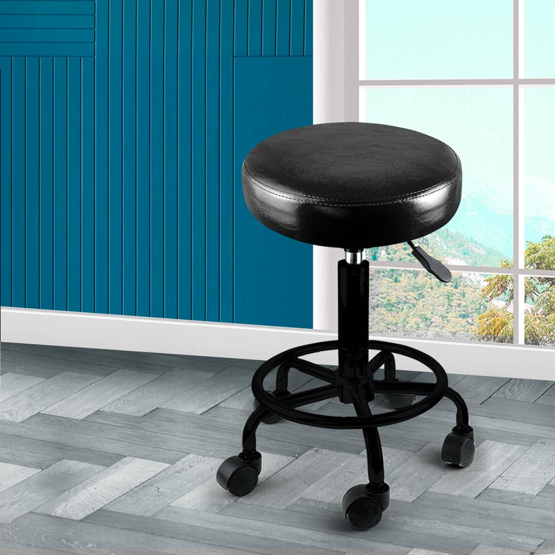 Levede Salon Stool Swivel Bar Stools Chairs Barber Hydraulic Lift Hairdressing Payday Deals