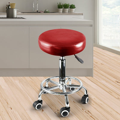 Levede Swivel Salon Bar Stools Hairdressing Stool Barber Chairs Equipment Beauty Payday Deals