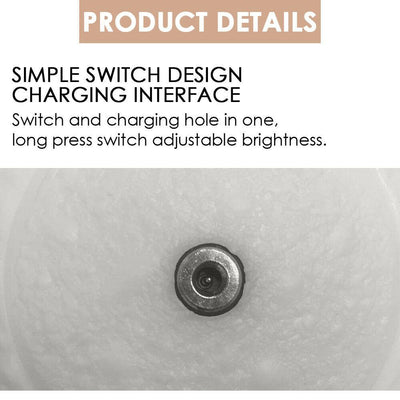 3D Magical Moon Lamp USB LED Night Light Moonlight Touch Sensor 20cm Diameter - Payday Deals