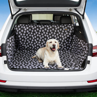 PaWz Pet Boot Car Seat Cover Hammock Nonslip Dog Puppy Cat Waterproof Rear Large - Payday Deals