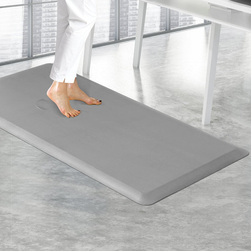 Marlow Anti Fatigue Mat Standing Desk Rug Kitchen Home Office Foam Grey 51x99