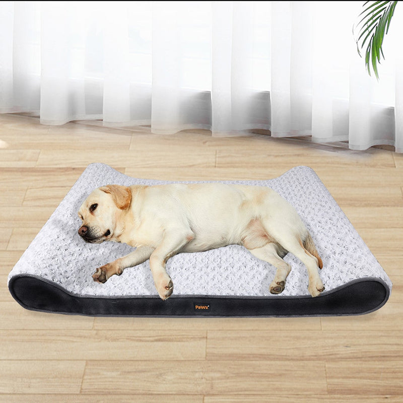 PaWz Orthopedic Dog Bed With Memory Foram Warm Mattress Plush Medium - Payday Deals