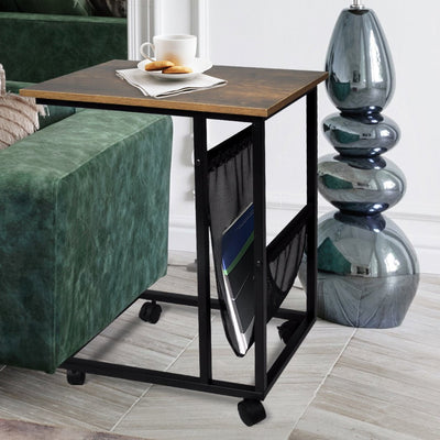 Levede Coffee Table Side End Moveable Tables Laptop Desk Bedside Sofa Metal