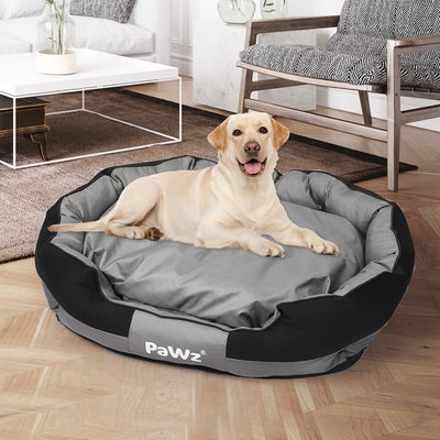 PaWz Waterproof Pet Dog Calming Bed Memory Foam Orthopaedic Removable Washable L