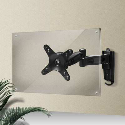 Traderight Caravan LCD TV Bracket Adjustable Dual Arm RV Parts Wall Mounted - Payday Deals