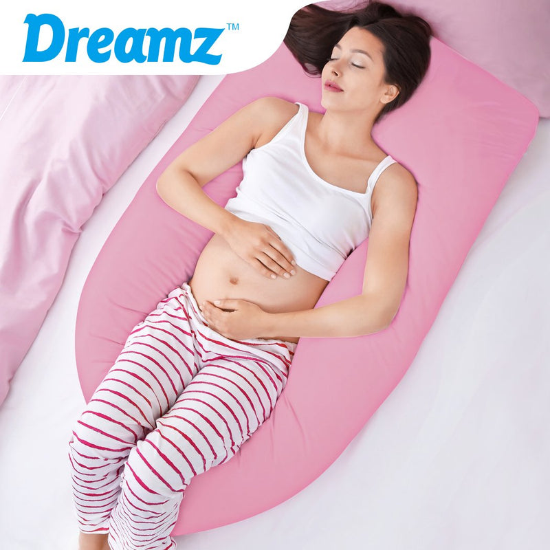 Maternity Pregnancy Pillow Cases Nursing Sleeping Body Support Feeding Boyfriend - Payday Deals