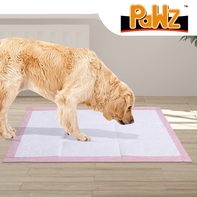 PaWz 200 Pcs 60x60 cm Pet Puppy Toilet Training Pads Absorbent Lavender Scent - Payday Deals