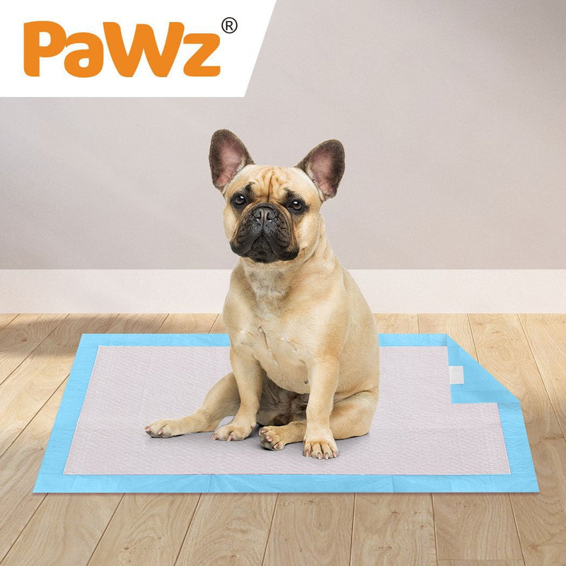 PaWz New 200pcs 60x60cm Puppy Pet Dog Indoor Cat Toilet Training Pads Absorbent - Payday Deals