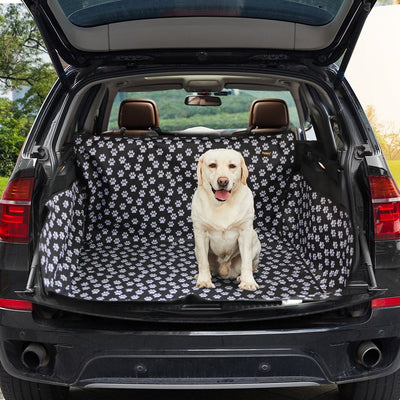 PaWz Pet Boot Car Seat Cover Hammock Nonslip Dog Puppy Cat Waterproof Rear Large - Payday Deals
