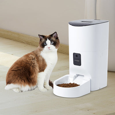 Pawz Auto Feeder Pet Automatic Camera Cat Dog Smart Hd Wifi App Food Dispenser - Payday Deals