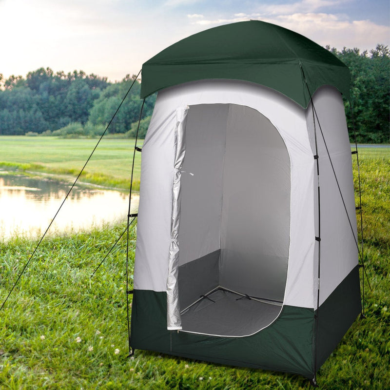 Mountview Camping Shower Toilet Tent Outdoor Portable Tents Change Room Ensuite - Payday Deals