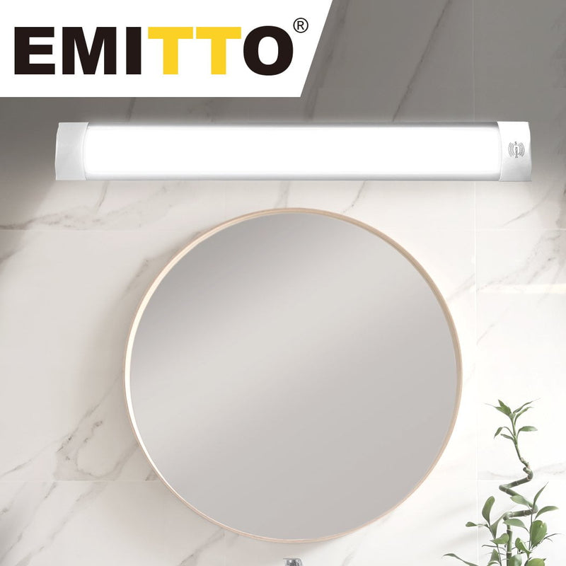 EMITTO LED Batten Light Ceiling Linear Microwave Sensor Optional Daylight 30W - Payday Deals