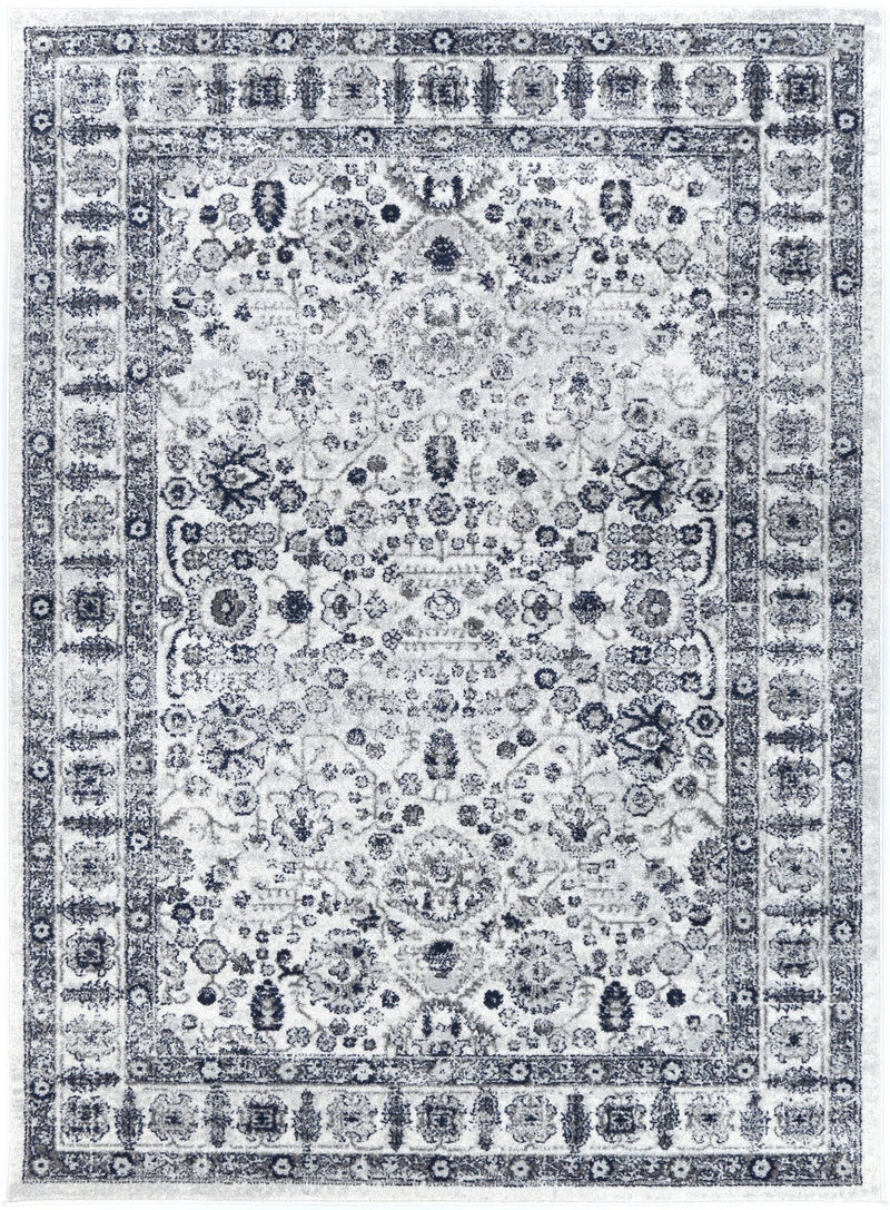 Ligures��Navy Cream Traditional Rug 160X230cm Payday Deals