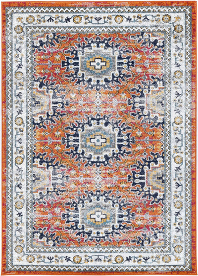 Ligures��Rust Multi Traditional Rug 160X230cm Payday Deals