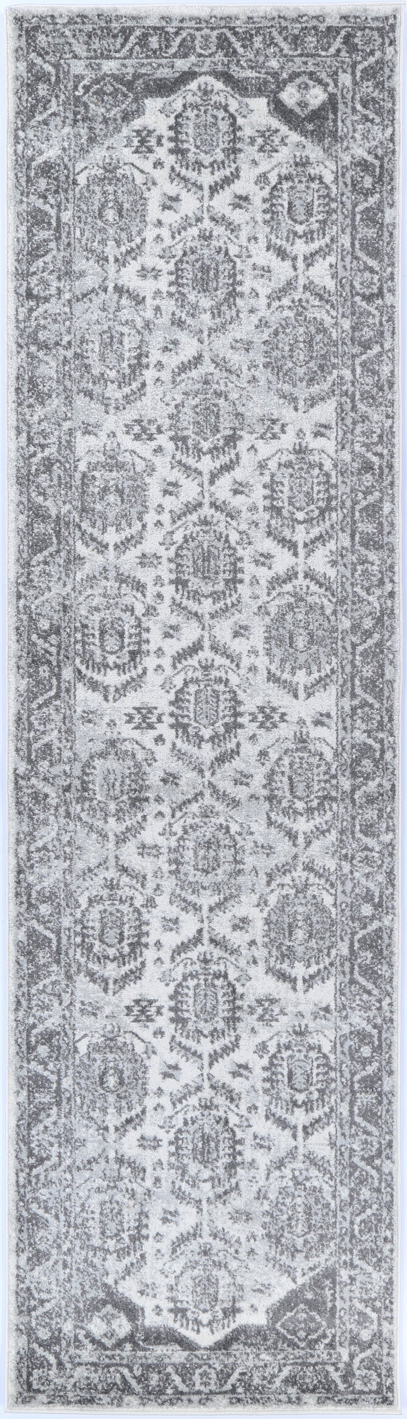Ligures��White Grey Traditional Rug 280X380cm Payday Deals