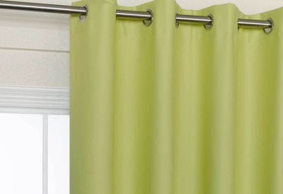 Lime Green Eyelet Blockout Curtain 140x221cm