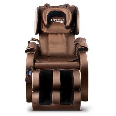 Livemor Electric Massage Chair 100W- Brown
