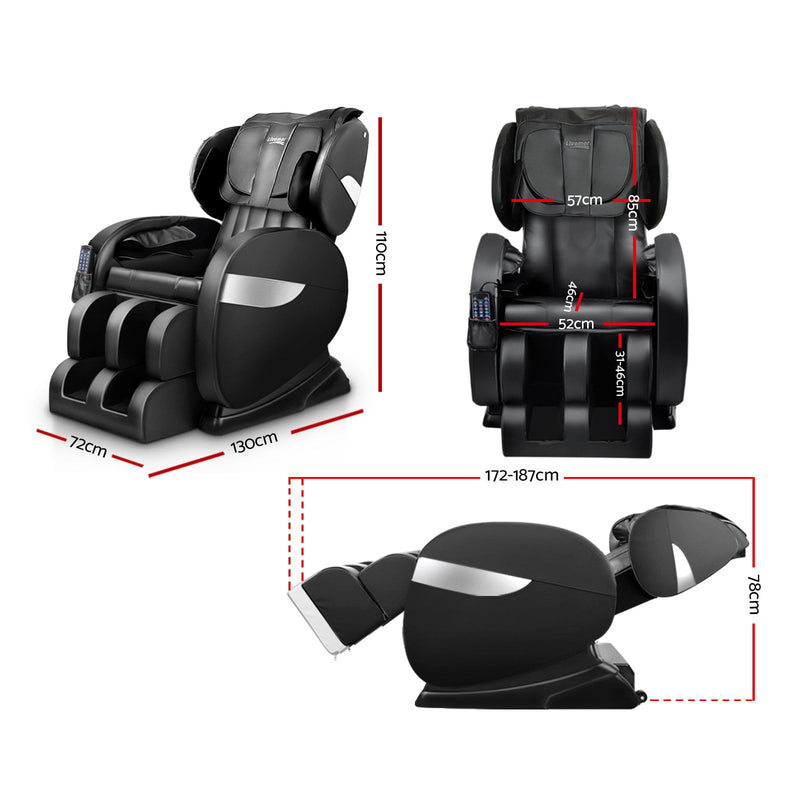 Livemor Electric Massage Chair - Black Payday Deals