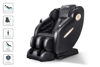 Livemor Electric Massage Chair SL Track Full Body Air Bags Shiatsu Massaging Massager Payday Deals