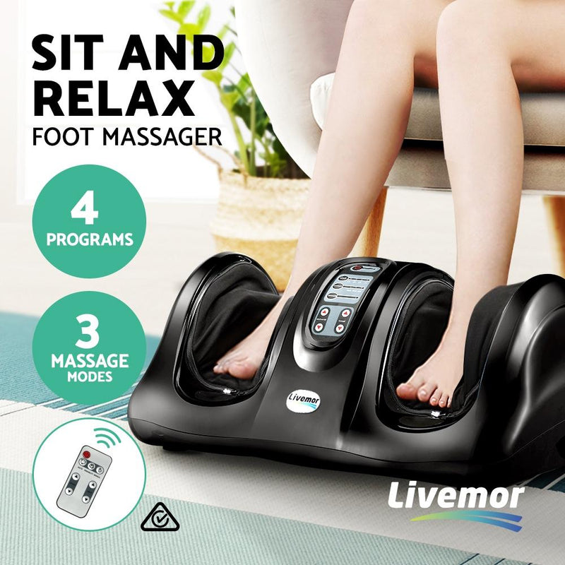 Livemor Foot Massager - Black Payday Deals